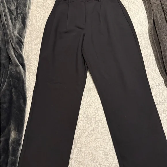Abercrombie & Fitch Black Curve Love Trousers - Picture 2 of 3